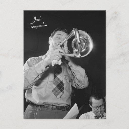 Jack Teagarden Postkarte (Vorderseite)