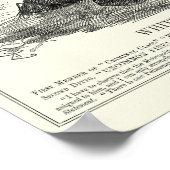 Jack the Ripper - Whitechapel, 1888 Poster (Ecke)