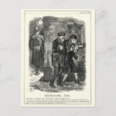 Jack the Ripper - Whitechapel, 1888 Postkarte (Vorderseite)