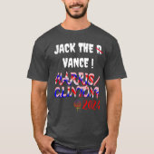 JACK THE VANCE KAMALA HARRIS 2024 T-Shirt (Vorderseite)