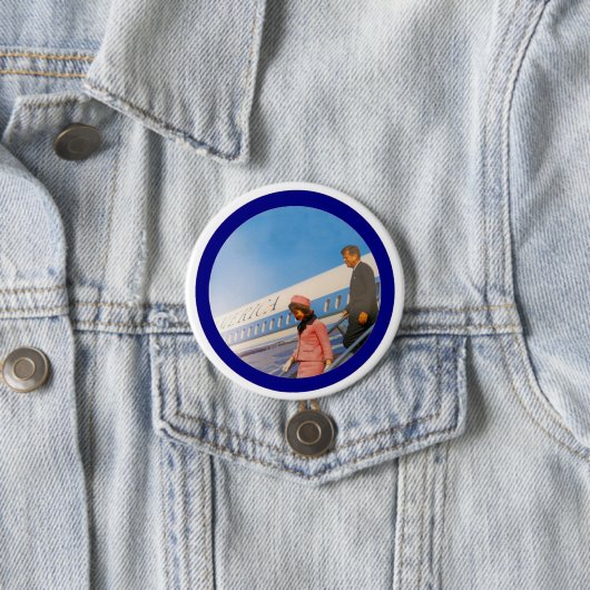 Jack u. Jackie: Dallas 1963 Button (Beispiel)