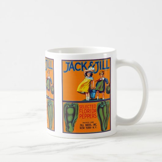 Jack u. Paprikaschoten Jill Florida Kaffeetasse (Rechts)