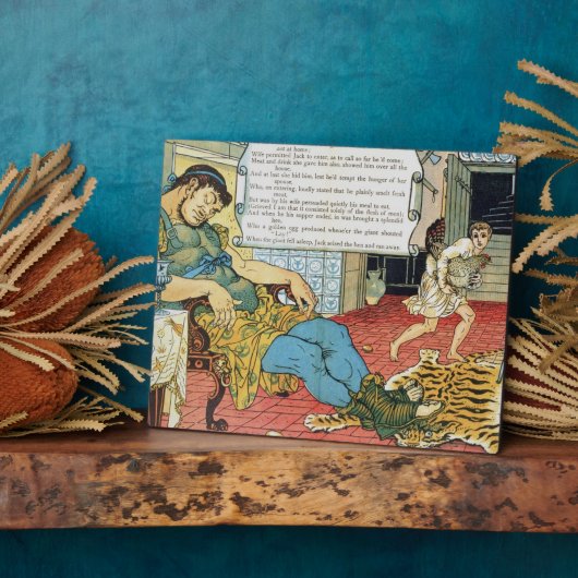 Jack und Beanstalk Fotoplatte (Seite)