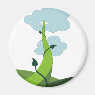 Jack und Beanstalk Magnet