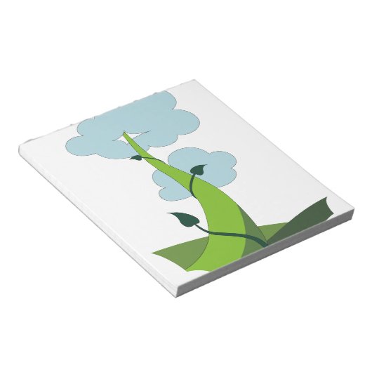 Jack und Beanstalk Notizblock (angewinkelt)