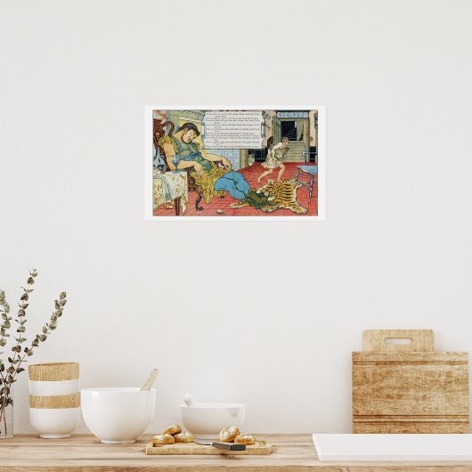 Jack und Beanstalk Poster (Küche)