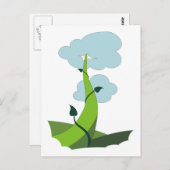 Jack und Beanstalk Postkarte (Vorne/Hinten)