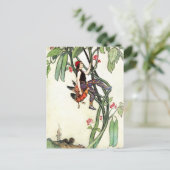 Jack und Beanstalk Postkarte (Stehend Vorderseite)