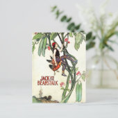 Jack und Beanstalk Postkarte (Stehend Vorderseite)