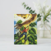 Jack und Beanstalk Postkarte (Stehend Vorderseite)