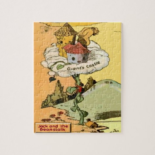 Jack und das Beanstalk 8x10 Puzzle mit Geschenkbox (Vertikal)