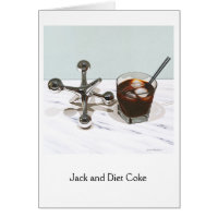 Jack- und Diätkoks, halbglänzende Note Card