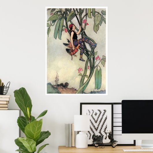 Jack und die Beanstalk Poster (Heimbüro)