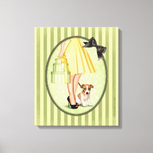 Jack und die Kästen Leinwanddruck