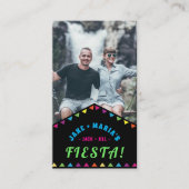 Jack und Jill Fiesta Themenkarten Visitenkarte (Vorderseite)