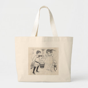Jack und Jill Jumbo Stoffbeutel