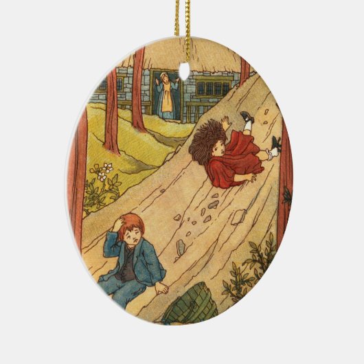 "Jack und Jill" Keramikornament (Rechts)