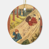 "Jack und Jill" Keramikornament (Links)