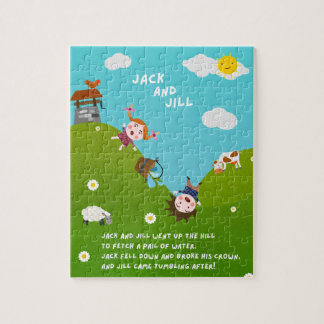 Jack-und-Jill-Kinderreim-Puzzle Puzzle
