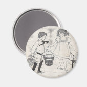 Jack und Jill Magnet (Vorderseite/Rückseite)