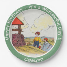 Jack und Jill Mother Goose Geburtstagsartikel