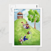 Jack und Jill Postcard Postkarte (Vorne/Hinten)