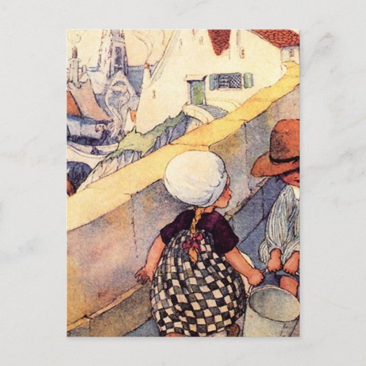 Jack und Jill Postkarte (Vorderseite)