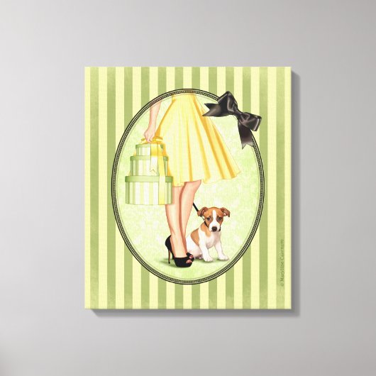 Jack und Kisten Leinwanddruck (Vorderseite)