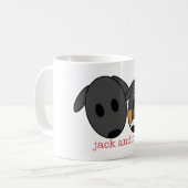 Jack und Max-Tasse Kaffeetasse (Vorderseite Links)