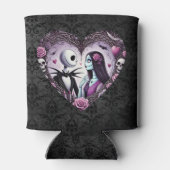Jack und Sally Goth Valentine Dosenkühler (Rückseite)