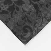 Jack und Sally Goth Valentine Fleecedecke (Ecke)