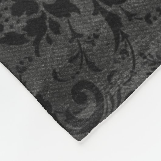 Jack und Sally Goth Valentine Fleecedecke (Ecke)