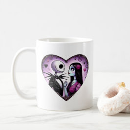 Jack und Sally Goth Valentine Kaffeetasse