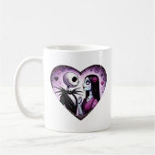 Jack und Sally Goth Valentine Kaffeetasse (Links)