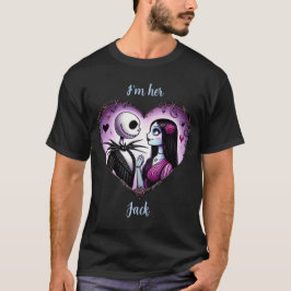Jack und Sally Goth Valentine T-Shirt