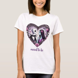 Jack und Sally Goth Valentine T-Shirt