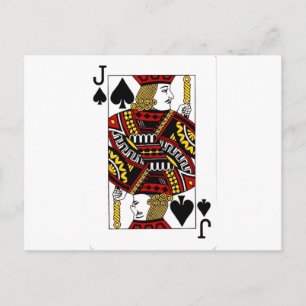 Jack von Spades.png Postkarte
