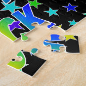 "JACK" Vorname, Spaß "GLÜCKLICHER GEBURTSTAG" Puzzle (Seite)