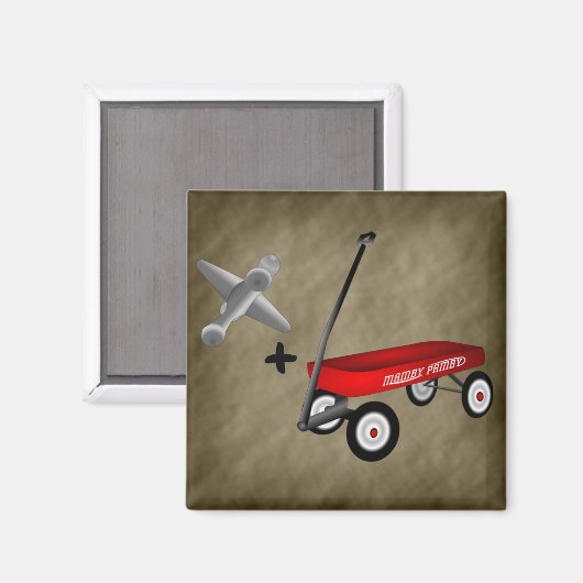 Jack Wagon Magnet (Vorderseite/Rückseite)