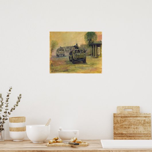 Jackal Helmand Poster (Küche)