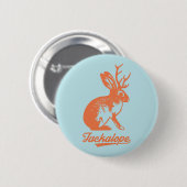 Jackalope 缶バッチ 5.7cm 丸型バッジ button (Vorne & Hinten)