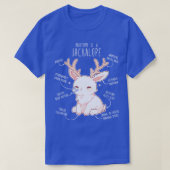 Jackalope Anatomie T-Shirt (Design vorne)