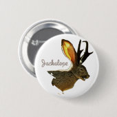 Jackalope Button (Vorne & Hinten)