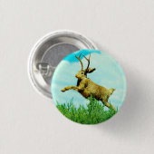 Jackalope Button (Vorne & Hinten)