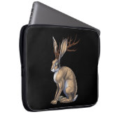 Jackalope Cryptid Animal Laptopschutzhülle (Vorne Rechts)