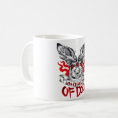 Jackalope des Schicksals Kaffeetasse (Vorderseite Links)