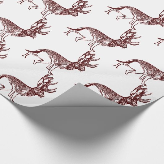 Jackalope Geschenkpapier (Ecke)