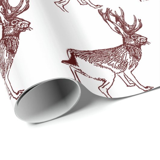 Jackalope Geschenkpapier (Rolleneckpunkt)