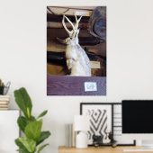 Jackalope in voller Größe $287,00 Poster (Heimbüro)