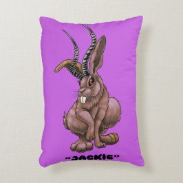 Jackalope "Jackie" Cryptid Dekokissen